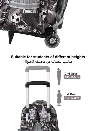 KiddyGo Series Kids Roller Backpack Set of 3 16 inch