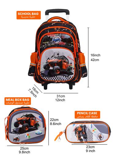 StarKids Series 3 Kids Roller Backpack Set 18 inch