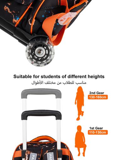 StarKids Series 3 Kids Roller Backpack Set 18 inch