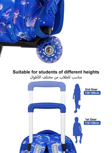 Kiddokit Series Kids Roller Backpack Set of 3 18 inch