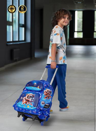 Kiddokit Series Kids Roller Backpack Set of 3 18 inch