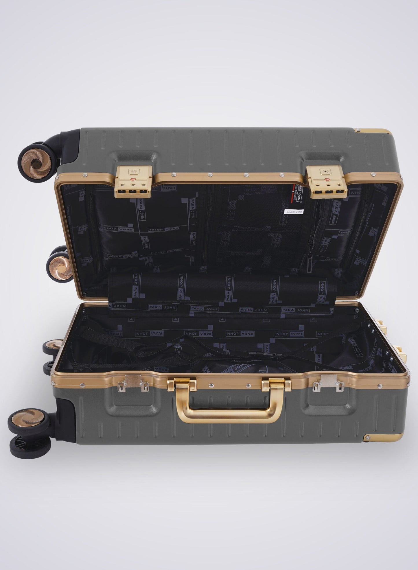 Cabin Luggage with Self Rebound Handle and Spinner Wheels 20"