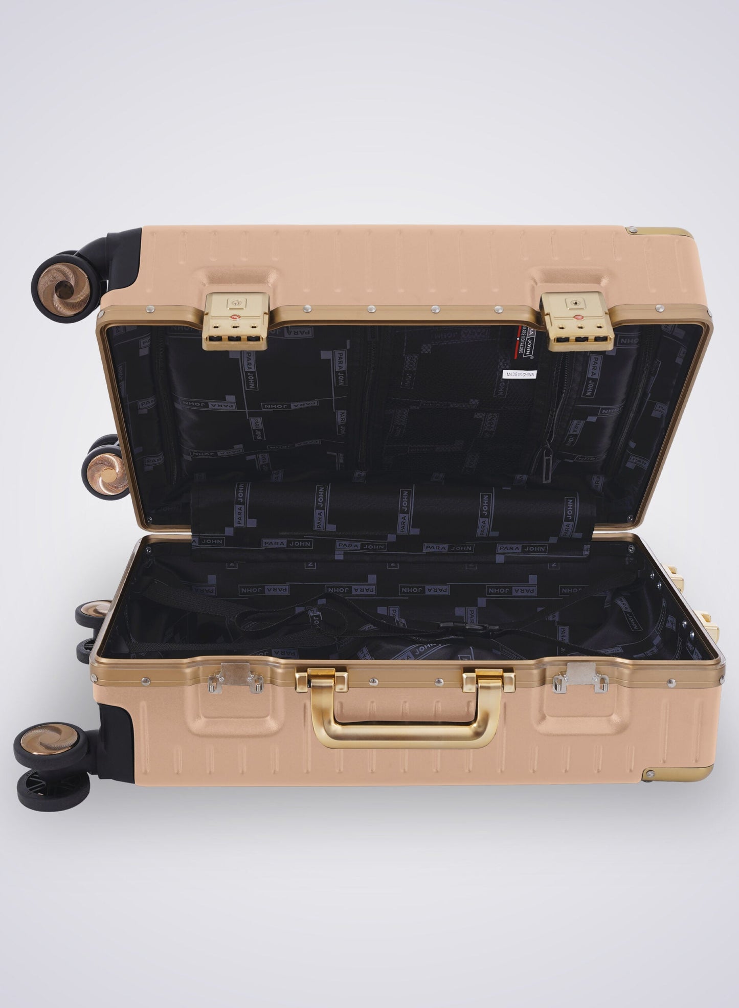 Cabin Luggage with Self Rebound Handle and Spinner Wheels 20"