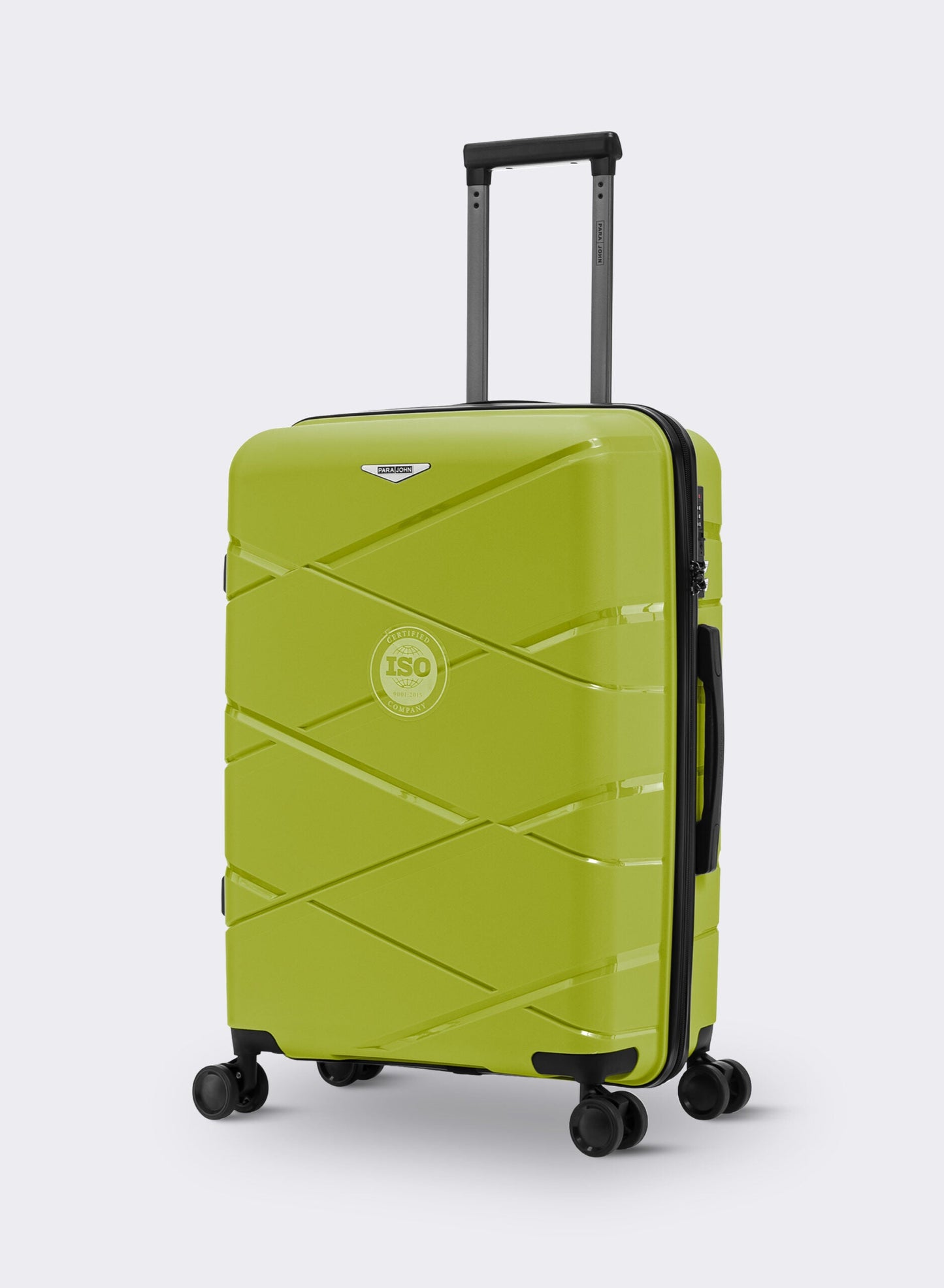 Rover 3-Piece PP Hardside Spinner Luggage Trolley Set