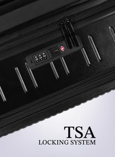 Front Open Cover 20 inch Large Capacity Trolley Suitcase, Password Case, Universal Wheel Suitcase