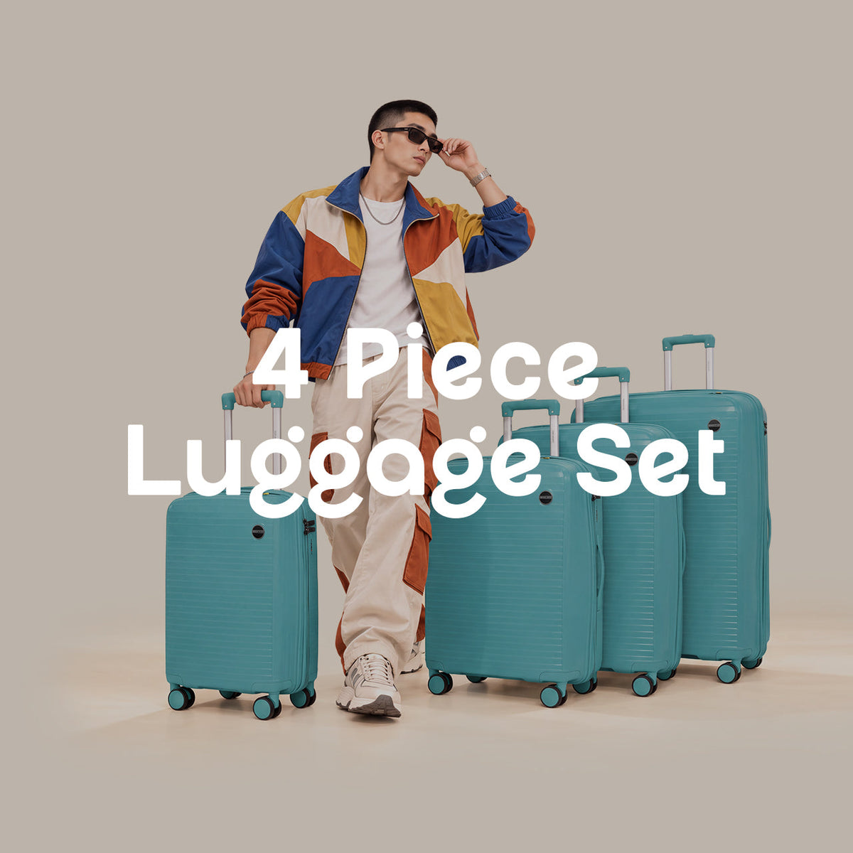Trolley luggage 4pc set