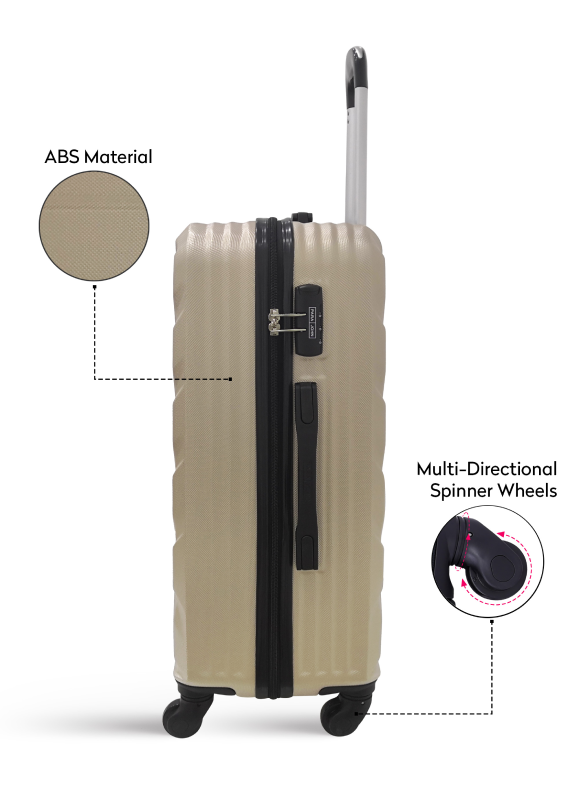 Prisma Singles Hard side ABS Luggage Trolley
