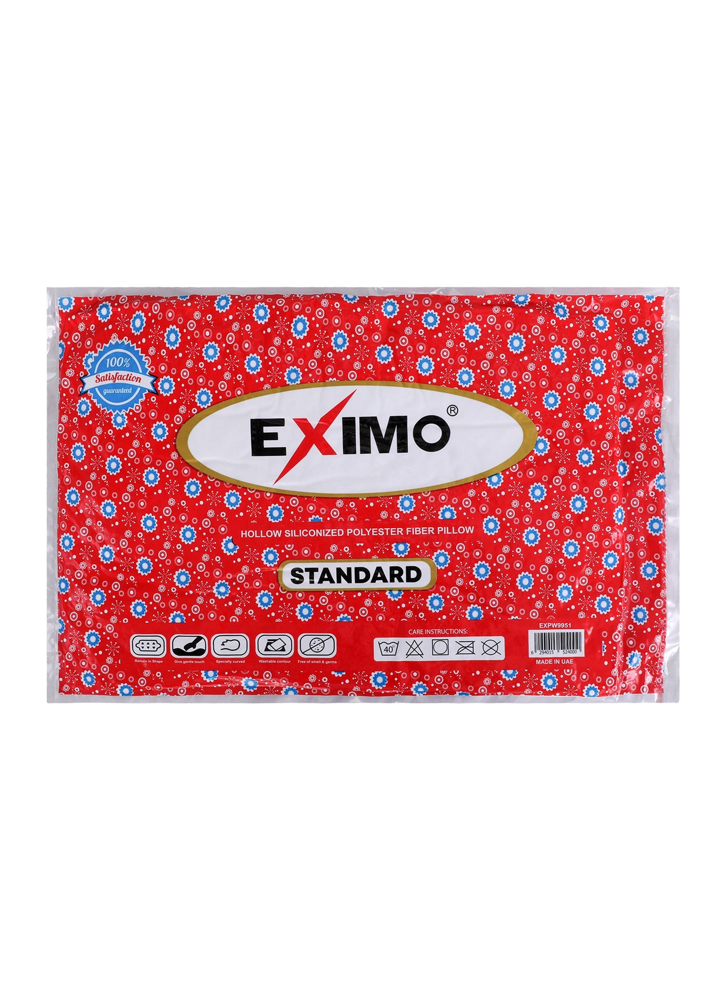 Parajohn EXIMO Comfort Soft Fiber Pillow — Soft Support & Breathable Fill | 50x70 cm  PARAJOHN UAE