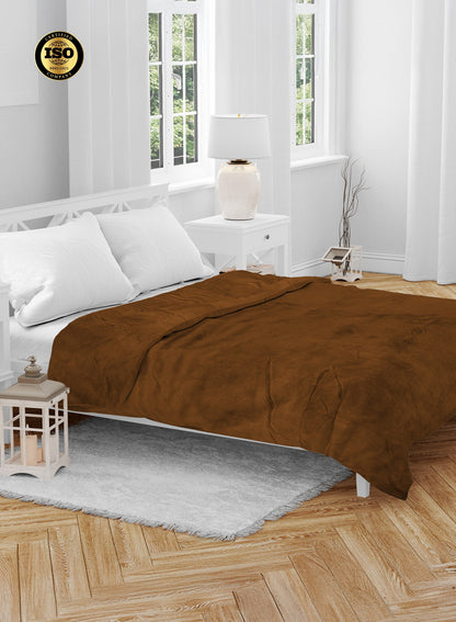 Single Flannel Fleece Blanket 160 × 220 cm – Luxury Soft Solid Single Ply Blanket, Premium Anti-Pill Polyester, Lightweight & Cozy by Parajohn  PARAJOHN UAE