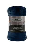 Single Flannel Fleece Blanket 160 × 220 cm – Luxury Soft Solid Single Ply Blanket, Premium Anti-Pill Polyester, Lightweight & Cozy by Parajohn  PARAJOHN UAE
