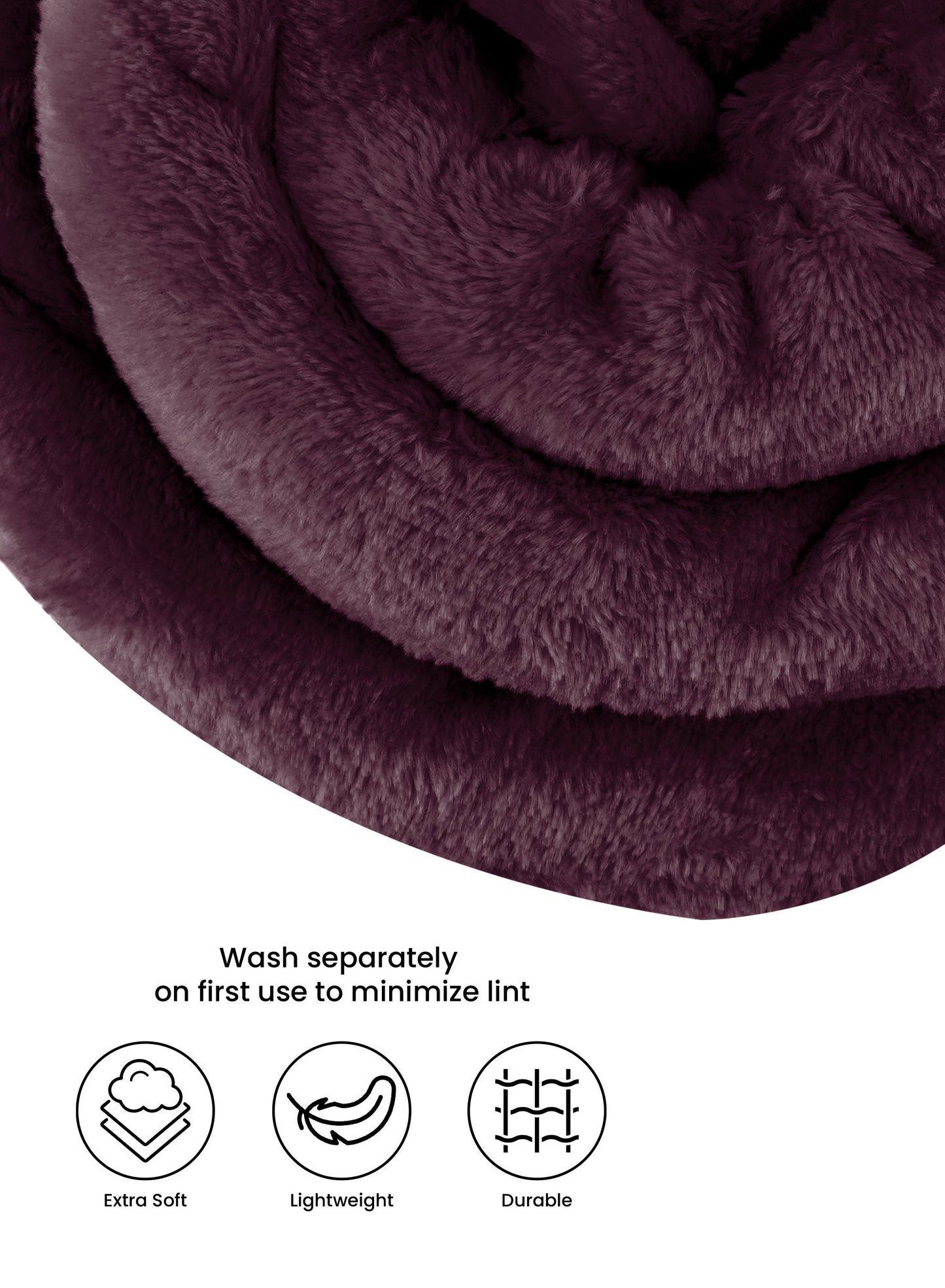 Single Flannel Fleece Blanket 160 × 220 cm – Luxury Soft Solid Single Ply Blanket, Premium Anti-Pill Polyester, Lightweight & Cozy by Parajohn  PARAJOHN UAE