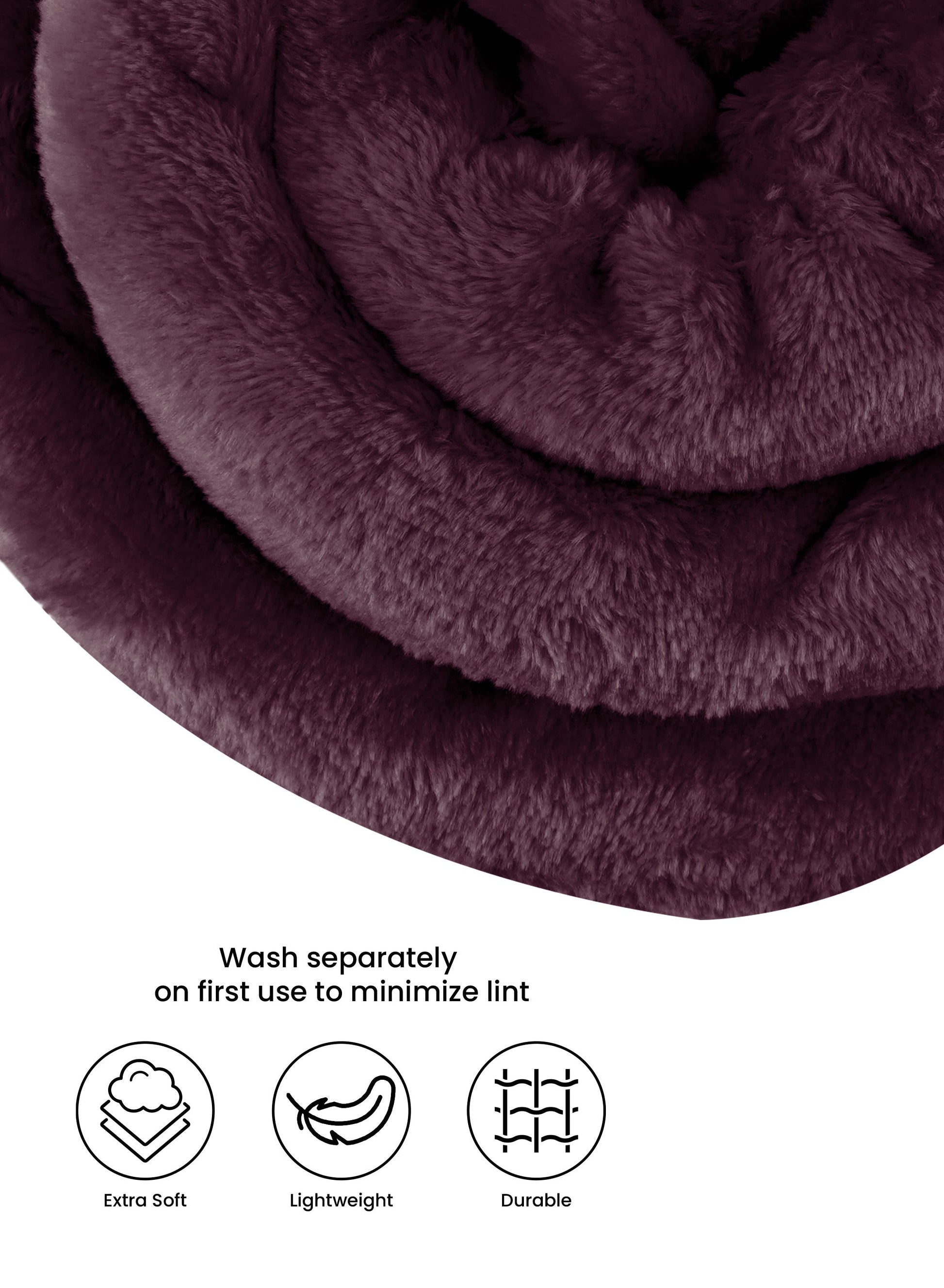 Single Flannel Fleece Blanket 160 × 220 cm – Luxury Soft Solid Single Ply Blanket, Premium Anti-Pill Polyester, Lightweight & Cozy by Parajohn  PARAJOHN UAE