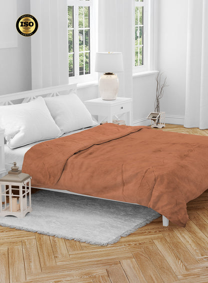 Single Flannel Fleece Blanket 160 × 220 cm – Luxury Soft Solid Single Ply Blanket, Premium Anti-Pill Polyester, Lightweight & Cozy by Parajohn  PARAJOHN UAE