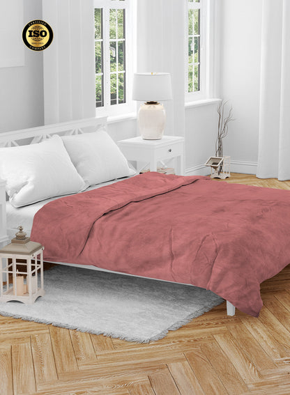 Single Flannel Fleece Blanket 160 × 220 cm – Luxury Soft Solid Single Ply Blanket, Premium Anti-Pill Polyester, Lightweight & Cozy by Parajohn  PARAJOHN UAE