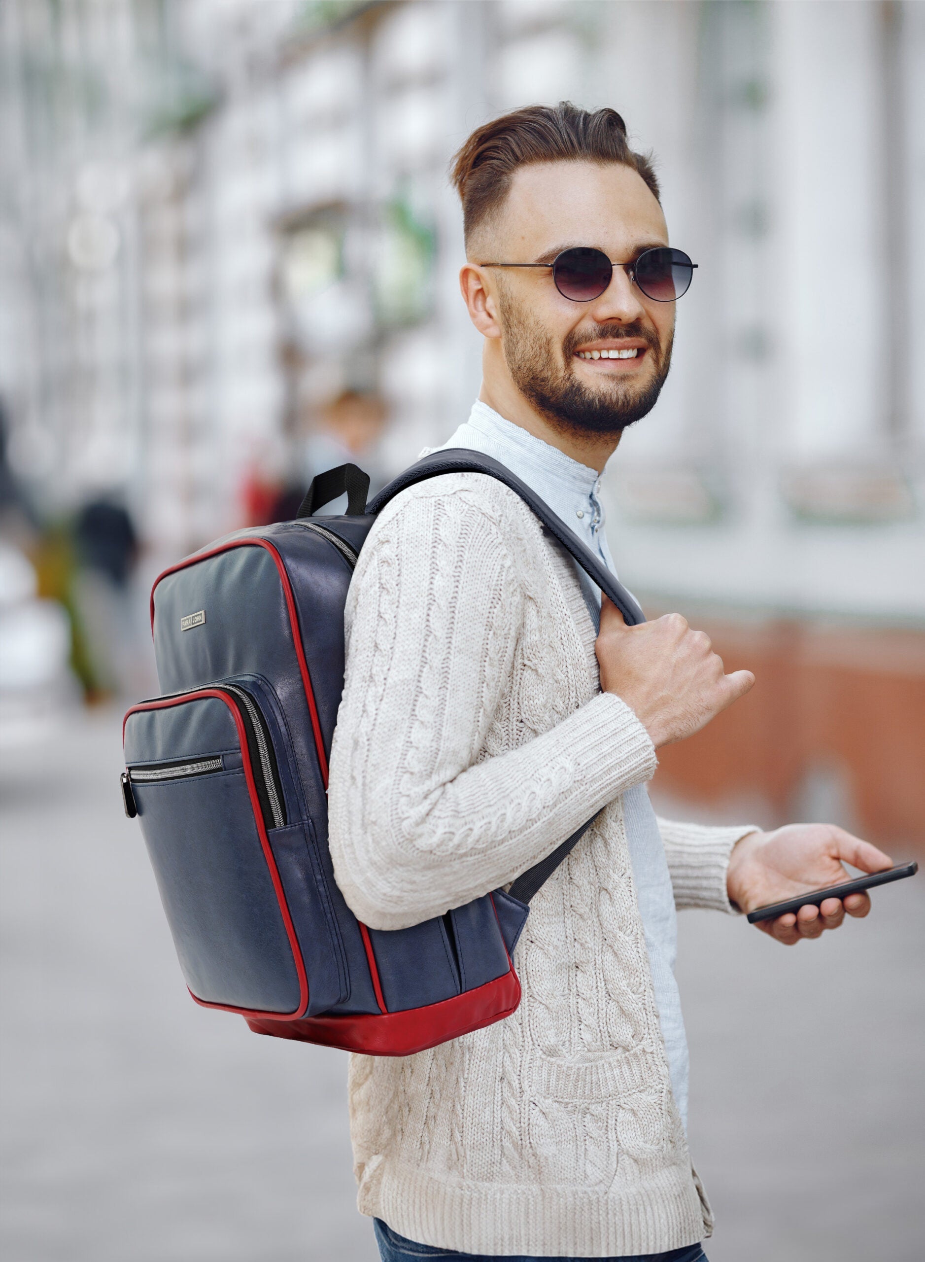 Leather Backpack for Women