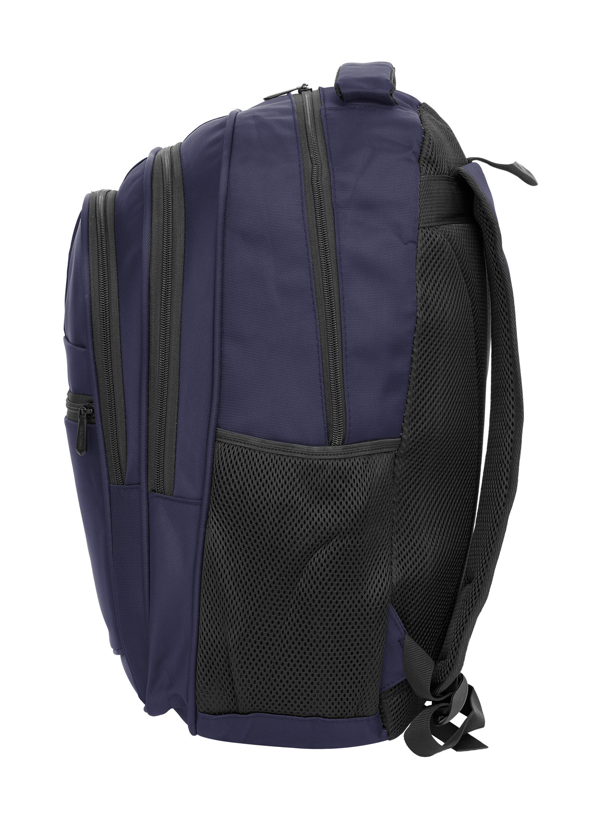 Para John  16.5-Inch Polyester Backpack with Strong Handle, Durable Zippers & Side Mesh Pockets