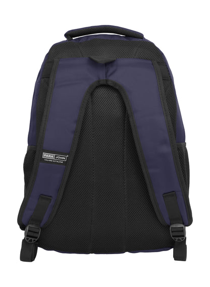 Para John  16.5-Inch Polyester Backpack with Strong Handle, Durable Zippers & Side Mesh Pockets