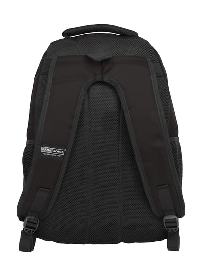 Para John  16.5-Inch Polyester Backpack with Strong Handle, Durable Zippers & Side Mesh Pockets