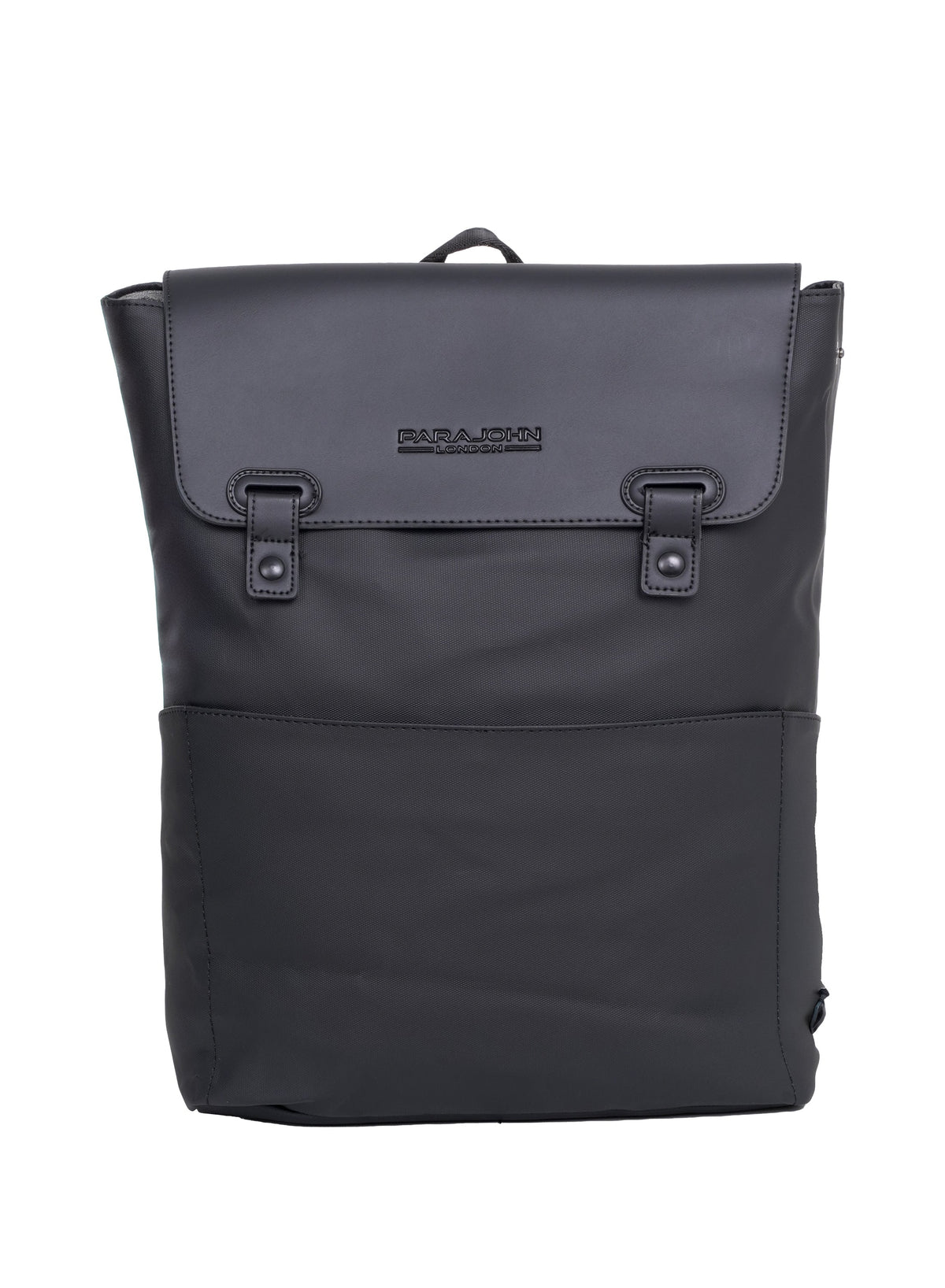 Parajohn London Wayfarer PU Leather Laptop Backpack – 16.3” Stylish Flap Design Business & Travel Backpack for Men & Women  PARAJOHN UAE