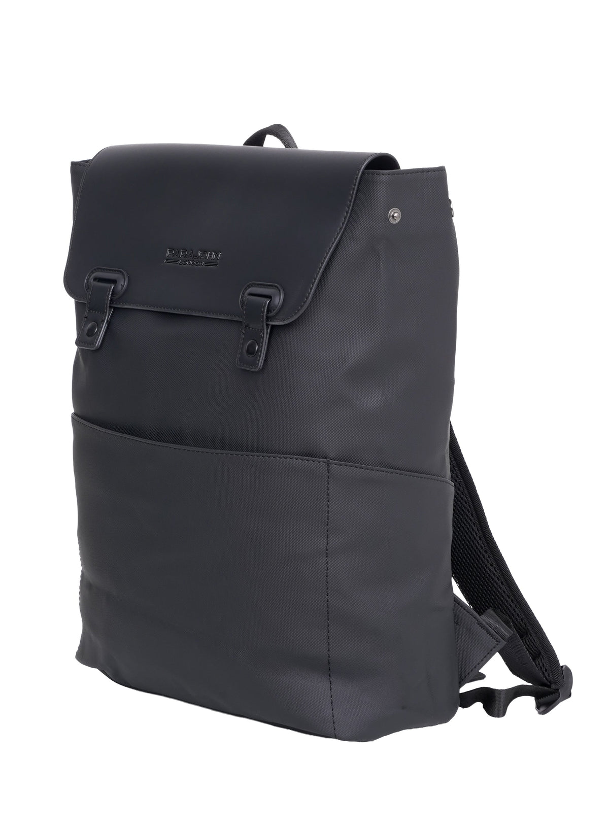 Parajohn London Wayfarer PU Leather Laptop Backpack – 16.3” Stylish Flap Design Business & Travel Backpack for Men & Women  PARAJOHN UAE