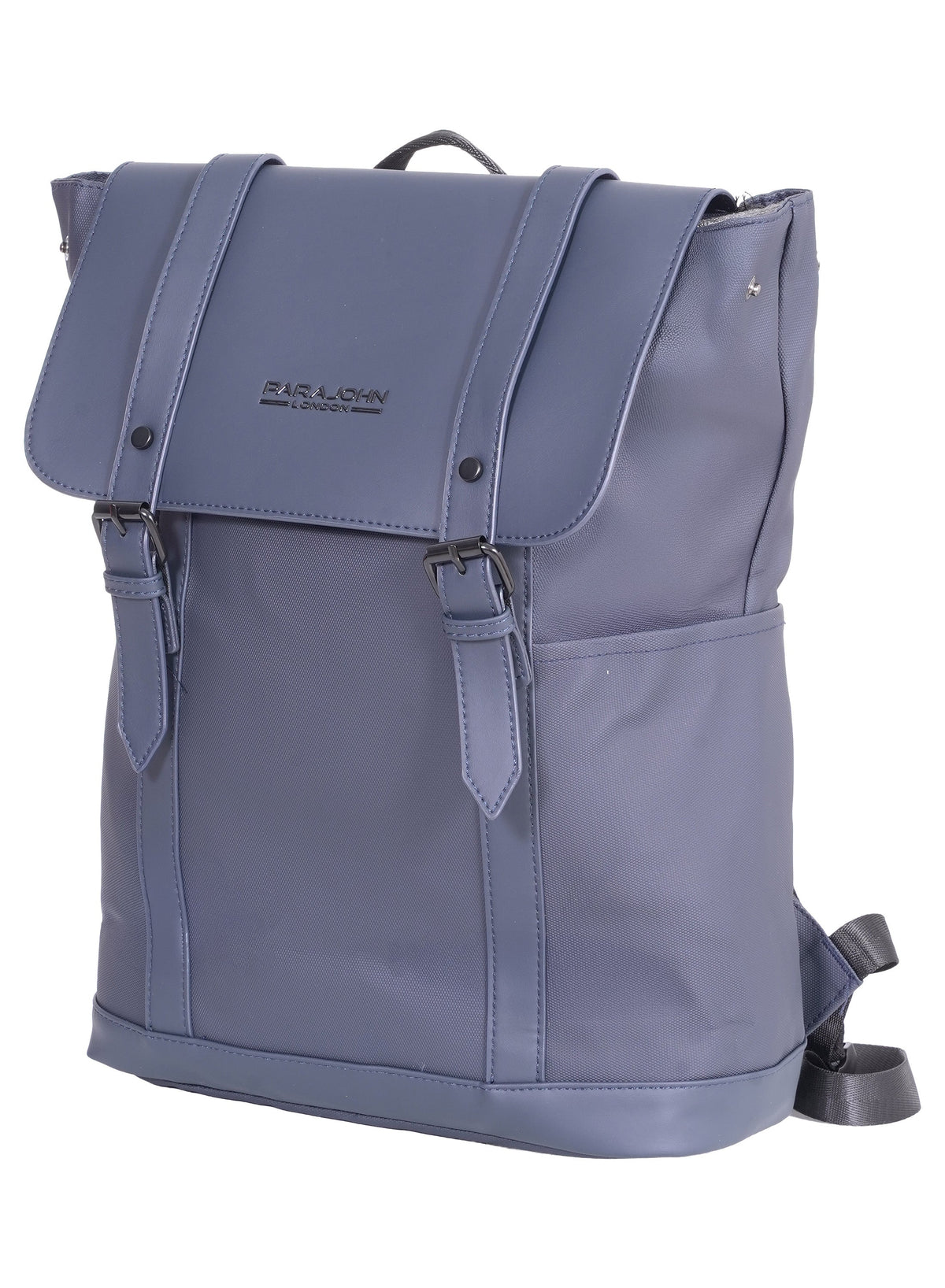 Parajohn London Wayfarer PU Leather Laptop Backpack – 16.3” Stylish Flap Design Business & Travel Backpack for Men & Women  PARAJOHN UAE