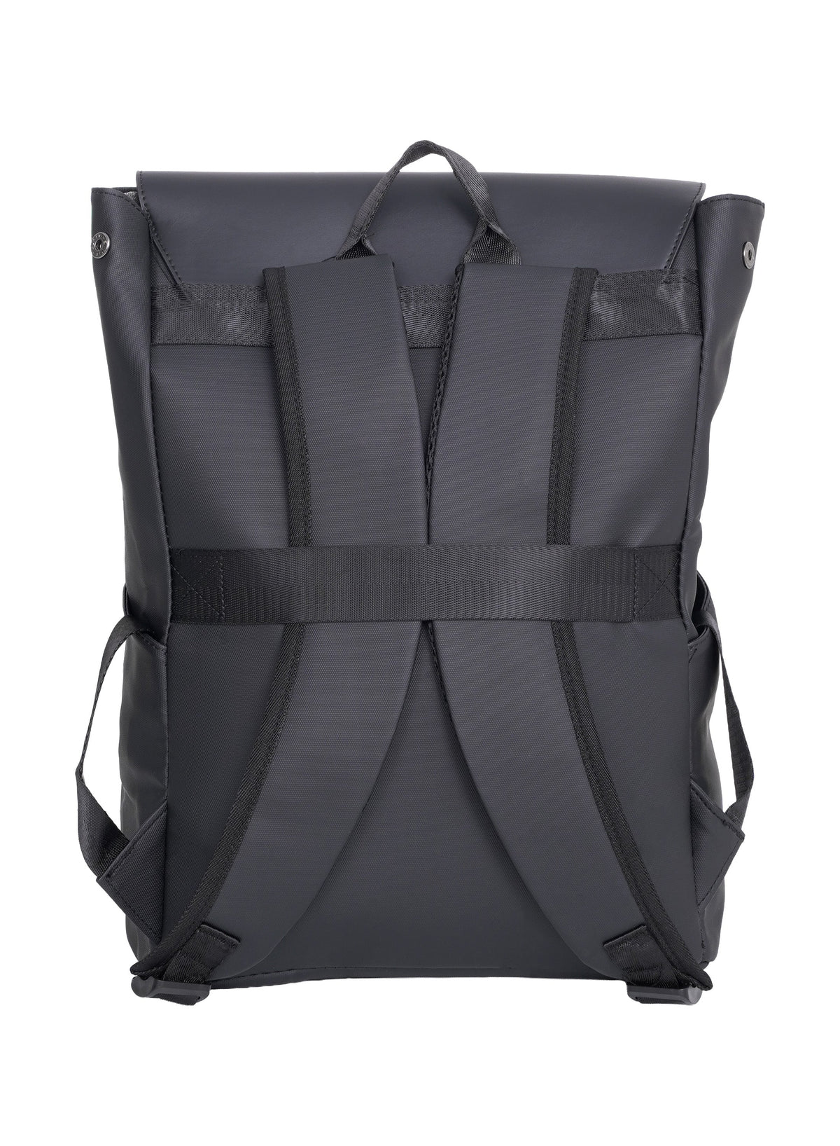 Parajohn London Wayfarer PU Leather Laptop Backpack – 16.3” Stylish Flap Design Business & Travel Backpack for Men & Women  PARAJOHN UAE