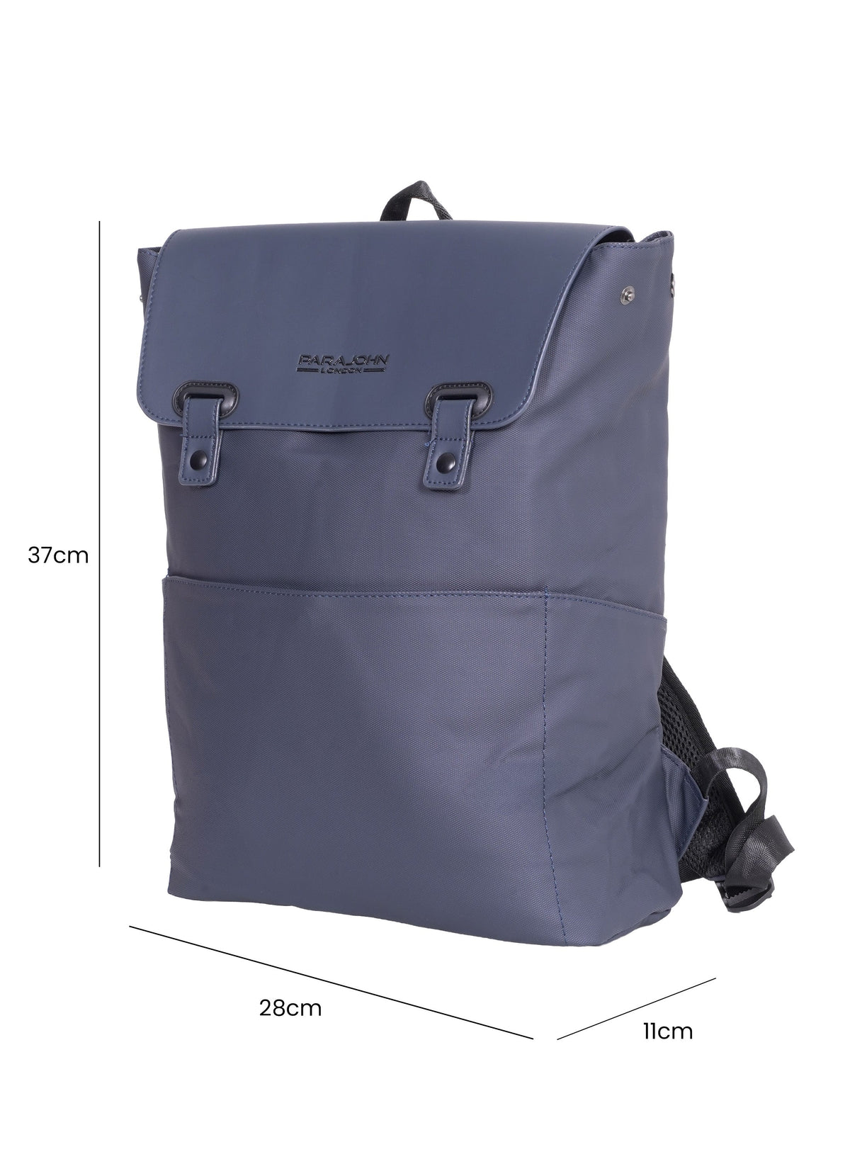 Parajohn London Wayfarer PU Leather Laptop Backpack – 16.3” Stylish Flap Design Business & Travel Backpack for Men & Women  PARAJOHN UAE