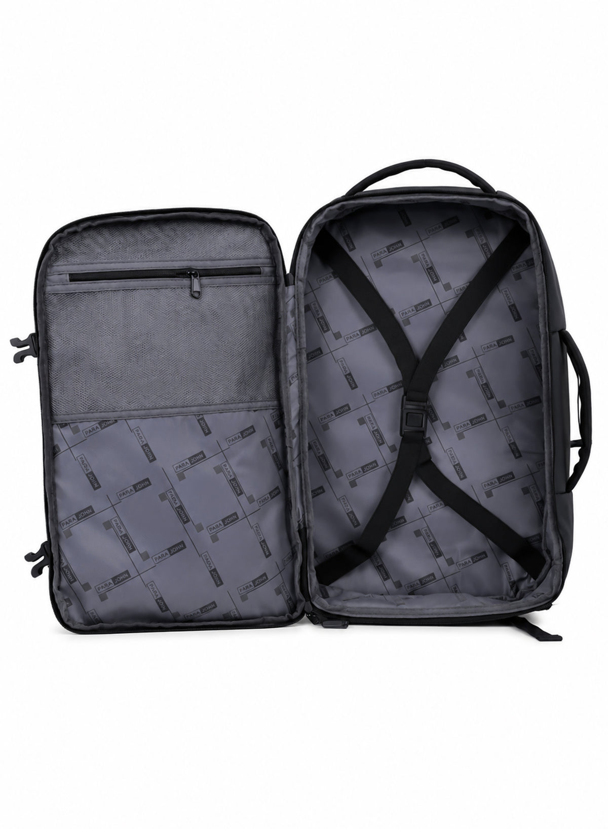 Para John  19-Inch 30L Travel Backpack with Laptop Compartment & Trolley Sleeve