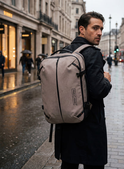 Para John  19-Inch 30L Travel Backpack with Laptop Compartment & Trolley Sleeve