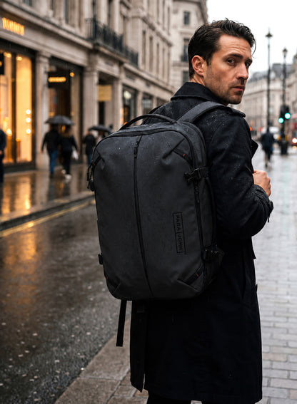 Para John  19-Inch 30L Travel Backpack with Laptop Compartment & Trolley Sleeve