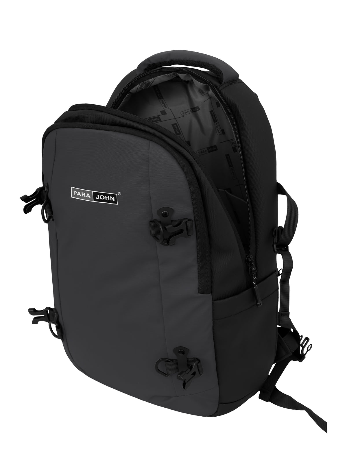 Para John Trekcore  19-Inch Travel Backpack with Trolley Sleeve & Back Pocket