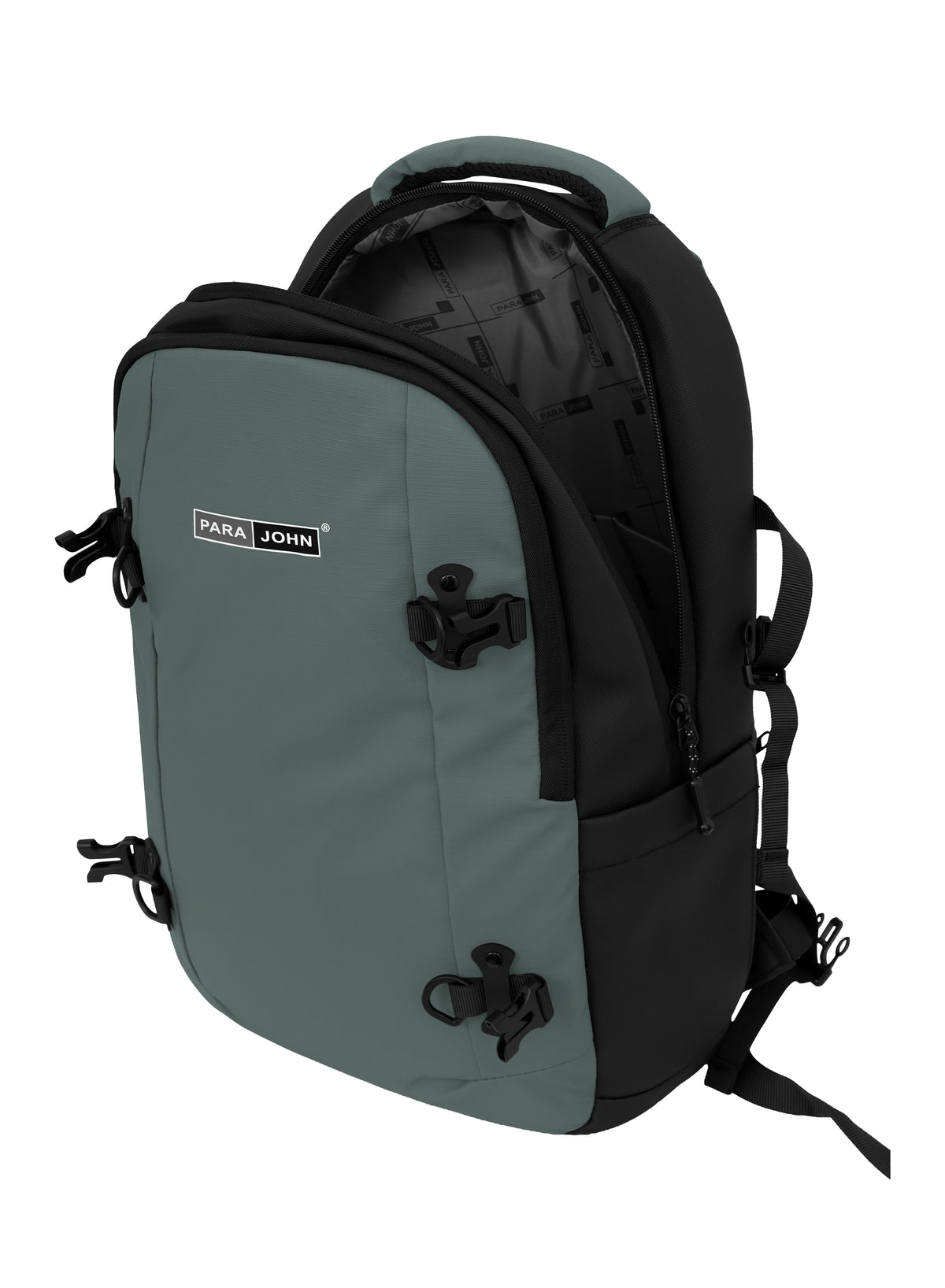 Para John Trekcore  19-Inch Travel Backpack with Trolley Sleeve & Back Pocket
