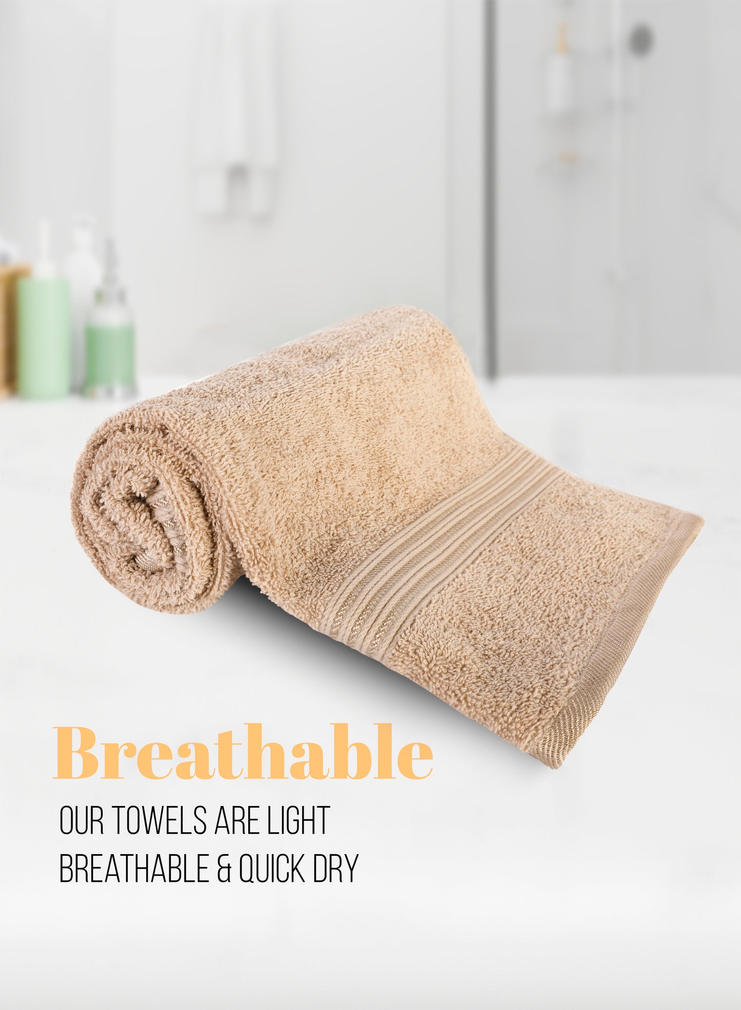 ParryLife Luxurious 100% Cotton Beach Towel