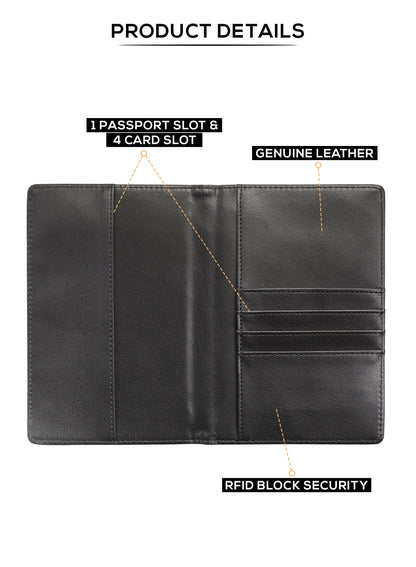 Bold Classic RFID Proof Business Passport Holder