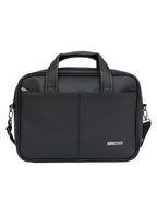 Parajohn Execo 14” Laptop Bag for Men & Women – Premium PVC Leather Business Briefcase with Shoulder Strap, Office Messenger Bag  PARAJOHN UAE
