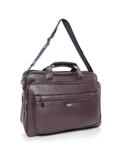 Bold Series 2 PU Leather Business Professional Laptop Bag