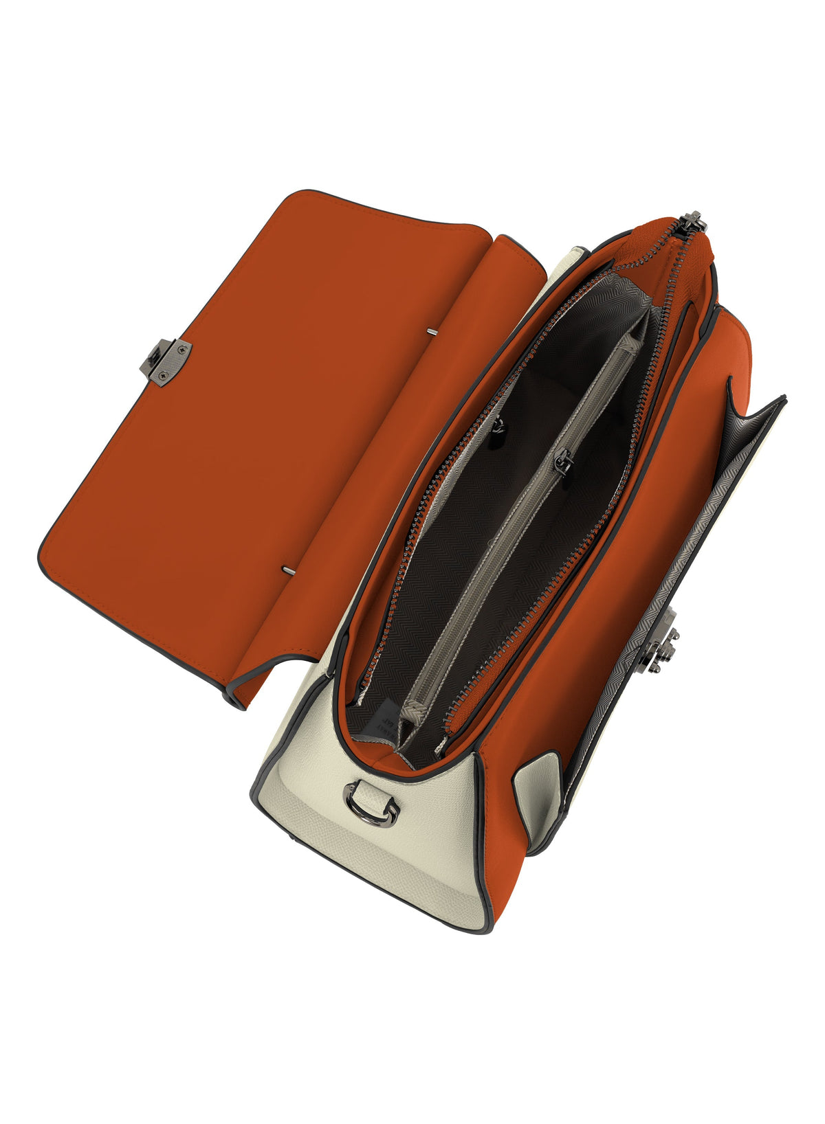 Parajohn Prime Collection Handbag — Elegant Lock Design | Premium Leather Finish  PARAJOHN UAE