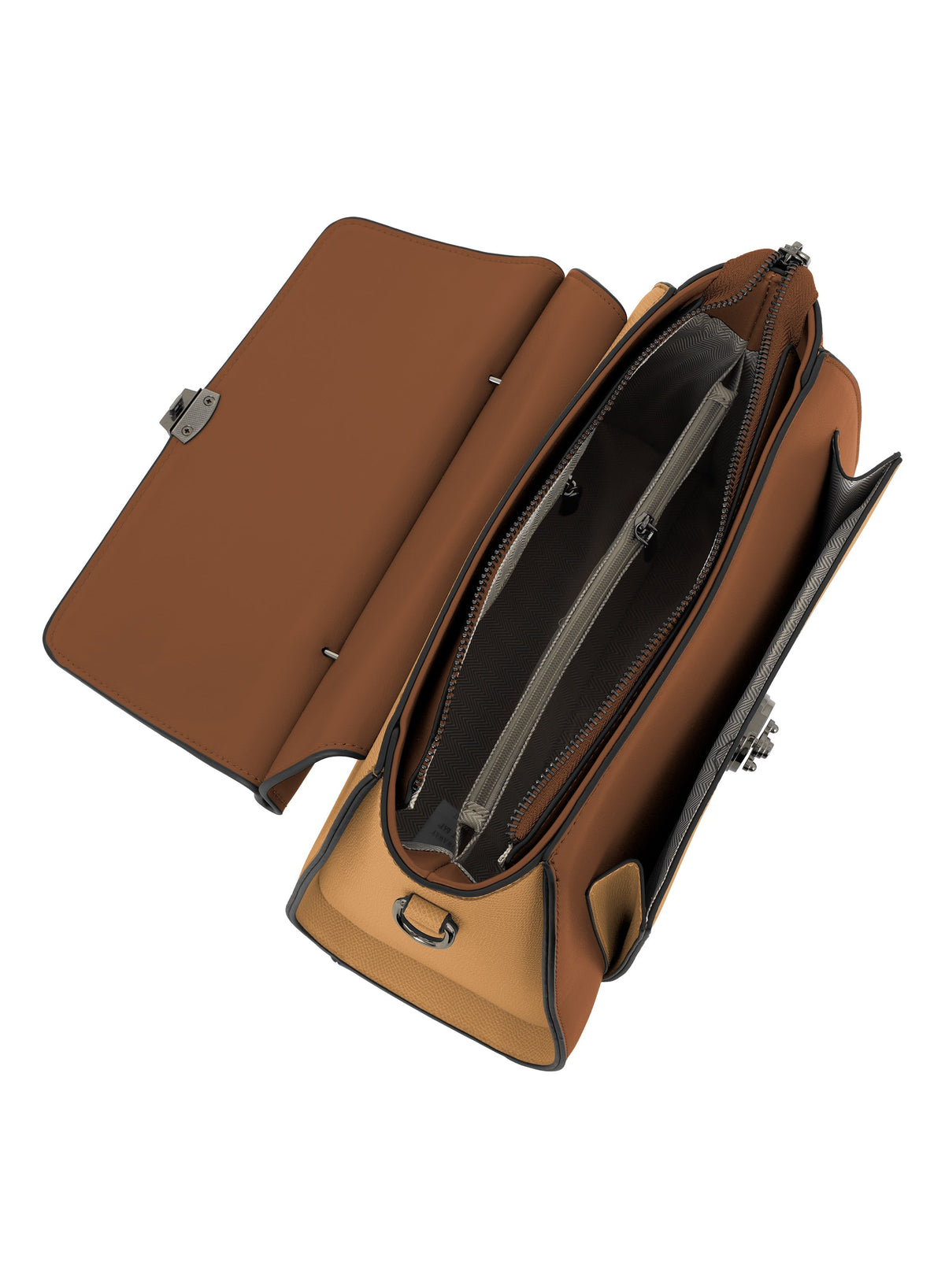 Parajohn Prime Collection Handbag — Elegant Lock Design | Premium Leather Finish  PARAJOHN UAE
