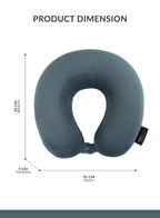 Parajohn Memory Foam Neck Pillow — Ultimate Travel Support | Soft Polyester Comfort  PARAJOHN UAE