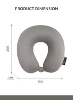 Parajohn Memory Foam Neck Pillow — Ultimate Travel Support | Soft Polyester Comfort  PARAJOHN UAE
