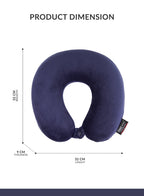 Parajohn Memory Foam Neck Pillow — Ultimate Travel Support | Soft Polyester Comfort  PARAJOHN UAE