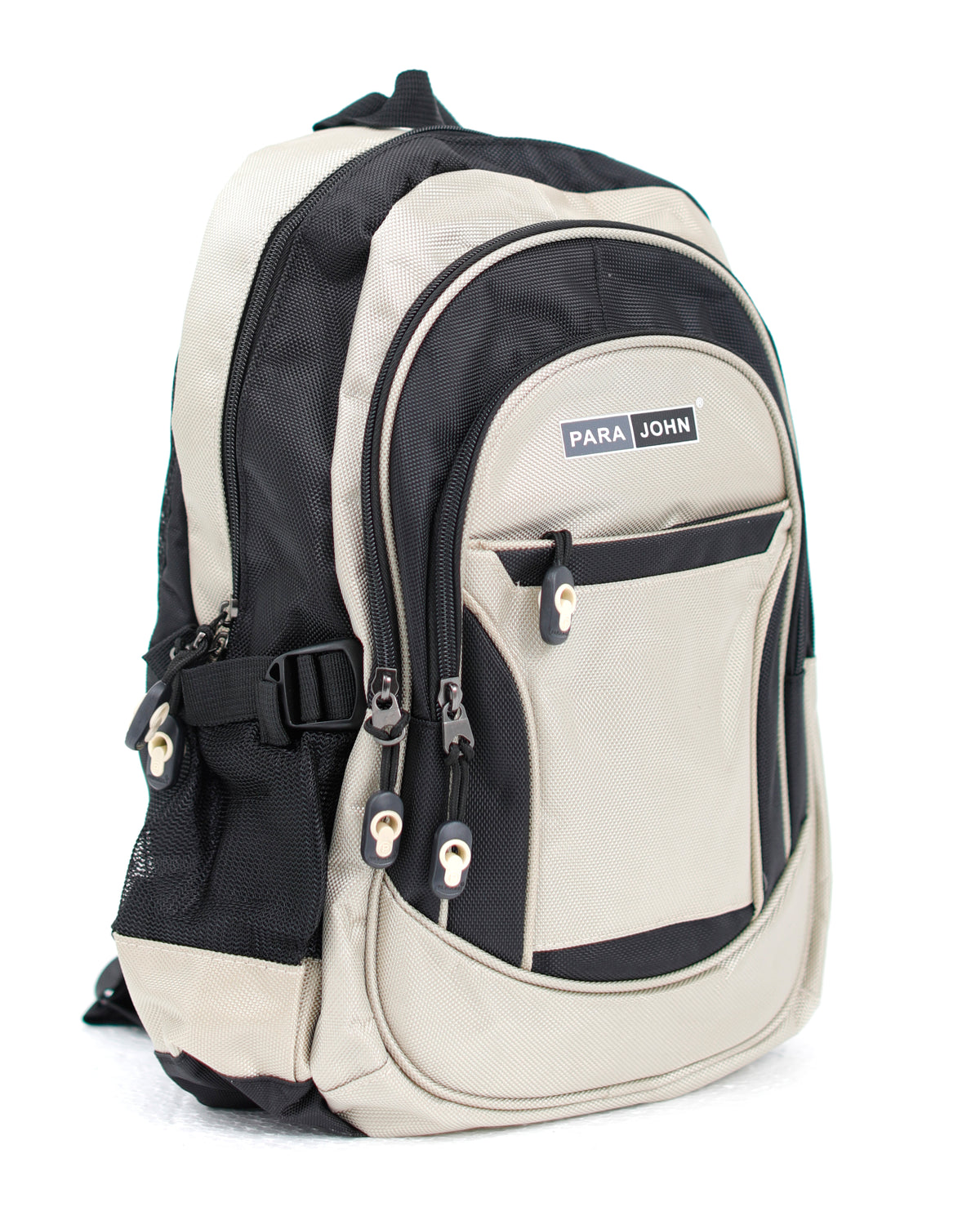 Para John School Backpack – 1680D PVC Coated, Multi-Compartment, Strong Zipper & Handle