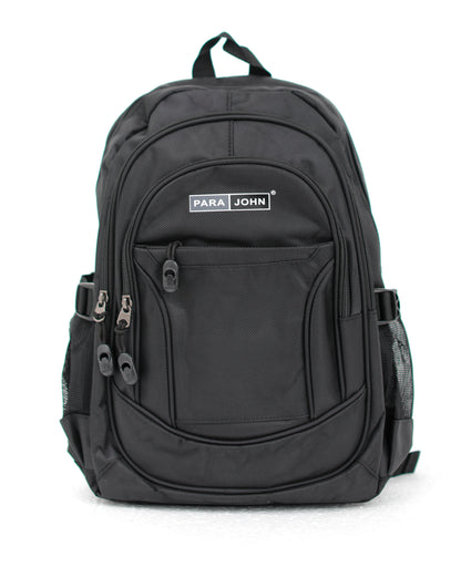 Para John School Backpack – 1680D PVC Coated, Multi-Compartment, Strong Zipper & Handle