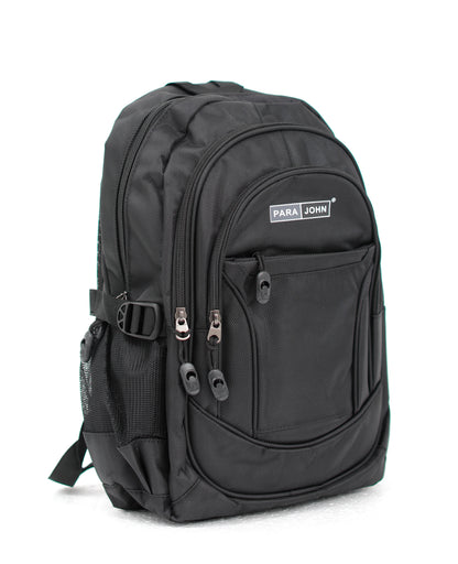 Para John School Backpack – 1680D PVC Coated, Multi-Compartment, Strong Zipper & Handle