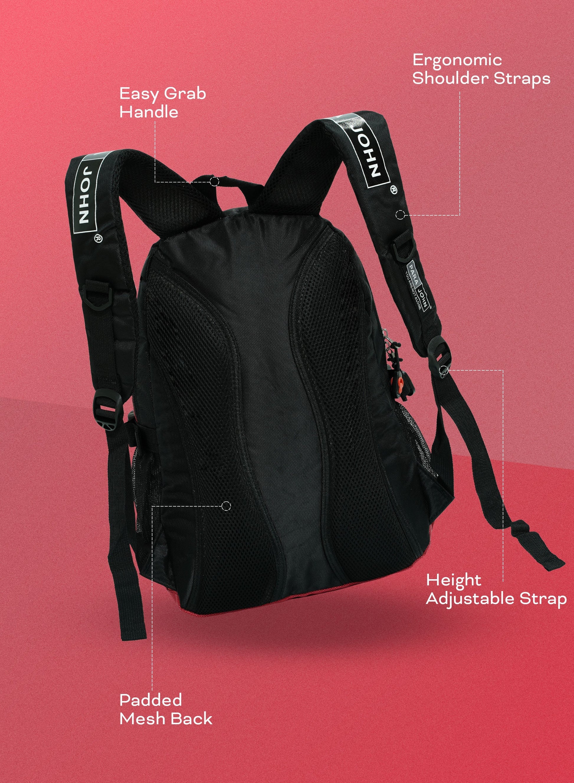 Parajohn Urban X School Backpack — Durable Everyday Carry | 1670D PVC, 18–24”  PARAJOHN UAE