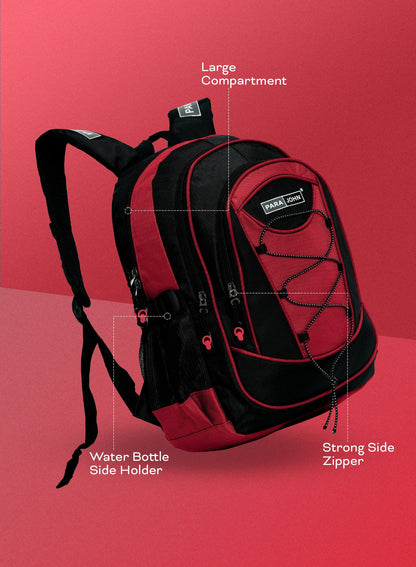 Parajohn Urban X School Backpack — Durable Everyday Carry | 1670D PVC, 18–24”  PARAJOHN UAE