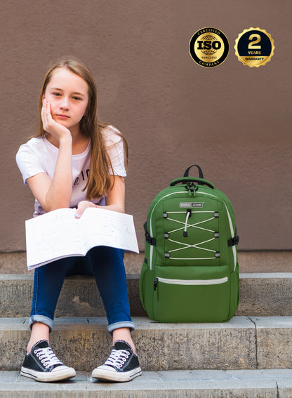 Para John PJSB6018 19-Inch School Backpack – 30L Multi-Compartment Bag