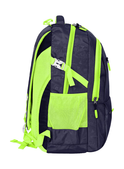 Para John PJSB6044 20-Inch School Backpack – Multi-Compartment Polyester Bag