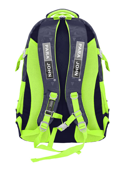 Para John PJSB6044 20-Inch School Backpack – Multi-Compartment Polyester Bag