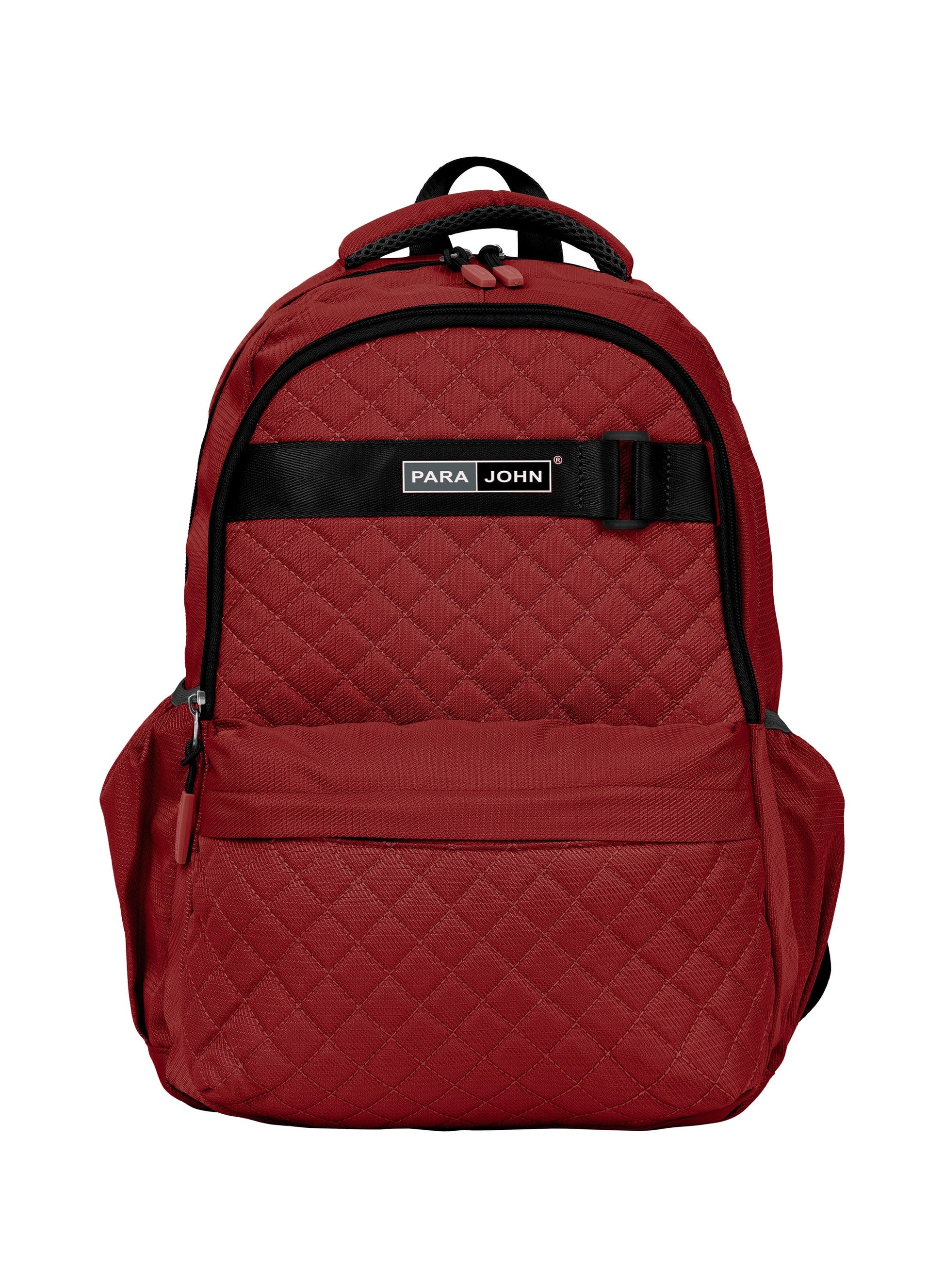 Para john LumiPack 18 inches Quilted School Backpack – 28L Capacity, Stylish & Durable with Multiple Compartments  PARAJOHN UAE